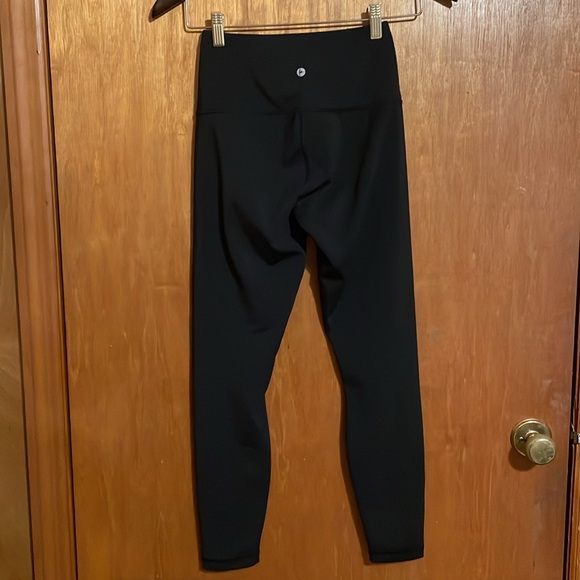 •90 DEGREE BY REFLEX•BLACK HIGH WAISTED TUMMY CONTROL LEGGINGS SIZE XS EUC - Picture 8 of 13